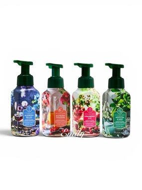 4X Bath & Body Works Foaming Hand Soap 8.75 fl oz Set Bundle